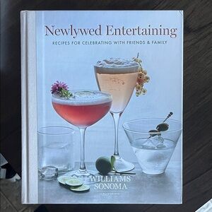 Williams Sonoma Newlywed Entertaining Cookbook - Pink and White
